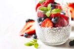 Chía pudding con frutas